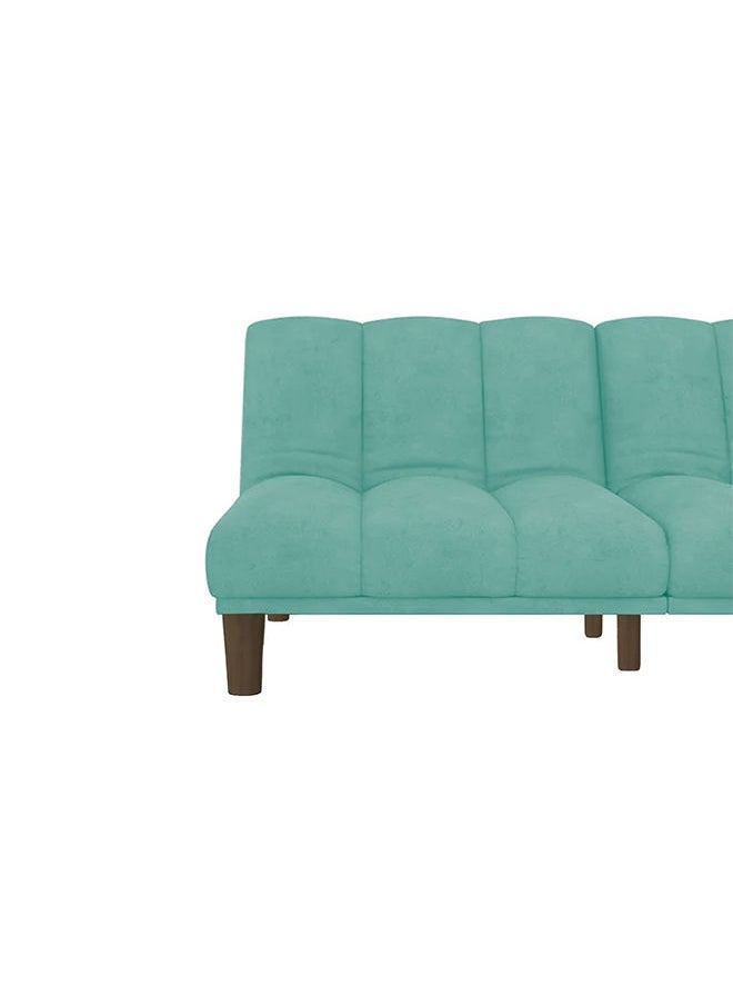 هاوس ون سوسو | 3 - مقاعد صوفا من المخمل 180x84x94 سم  - تركواز فاتح - Image 4