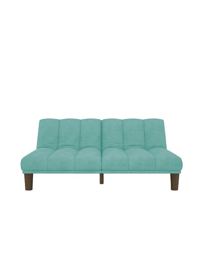 هاوس ون سوسو | 3 - مقاعد صوفا من المخمل 180x84x94 سم  - تركواز فاتح - Image 3