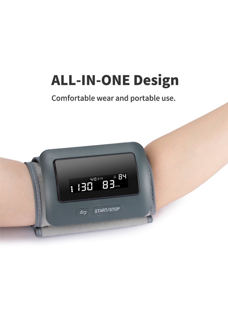 ETG Blood Pressure Monitor Upper Arm with One Piece Design, Digital BP Machine for Home Use with Cuff Size 22cm-32cm, Portabl Meter - Image 5