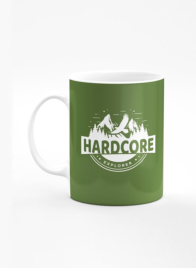 ستايلايزد كوب قهوة مطبوع مصمم بمقبض شديد التحمل 11 أونصة أكواب هدايا شخصية من السيراميك [آمن للاستخدام في الميكروويف ومقاوم للغسل في غسالة الصحون] - طباعة رخامية أسود - Image 1