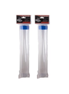 Monster Protectors Playmat Tube Prism-Shaped Play Mat Tube (Blue)- Won'T Roll Off Surface And Easy In And Out Design (2 Pack)  - Image 3