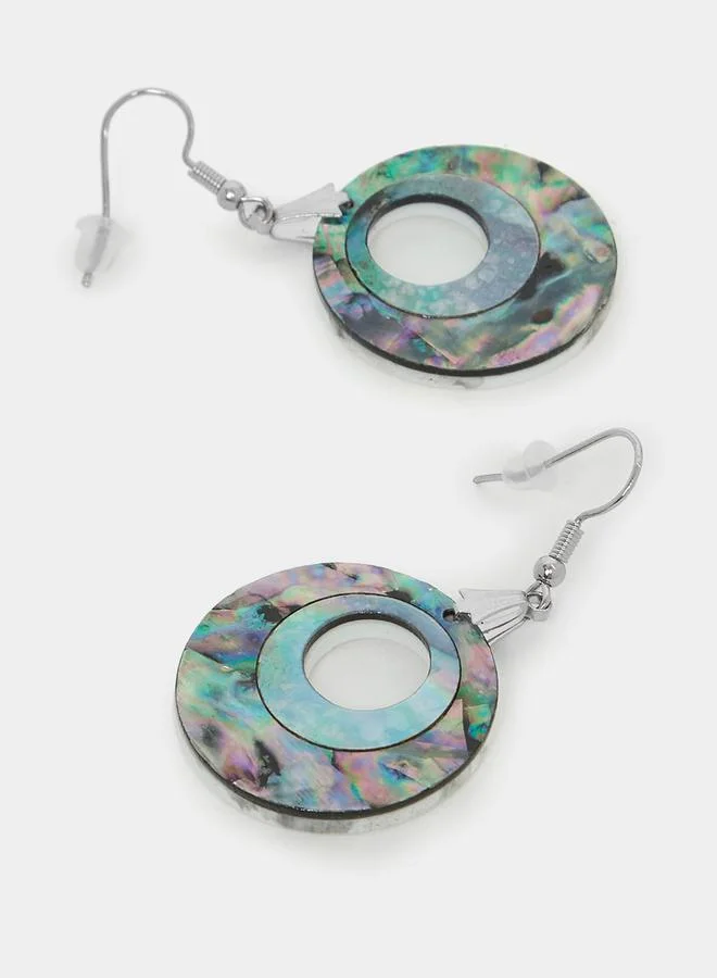 Styli Printed Design Earrings