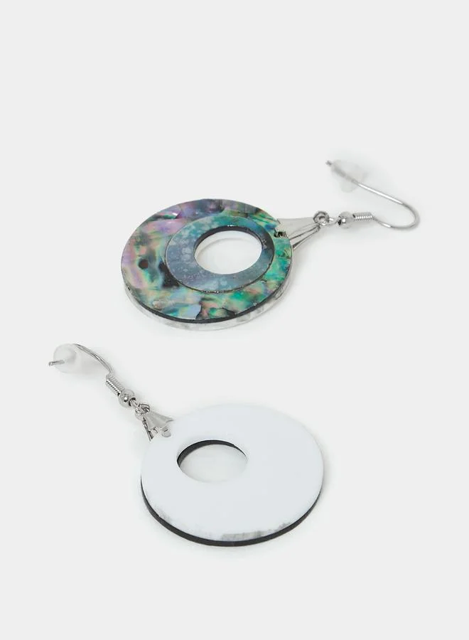 Styli Printed Design Earrings