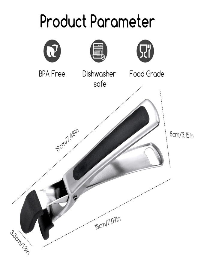 SOLEADER Plate Gripper Compatible With Pizza Pan,Non-Slip Pan Gripper,Hot Plate Bowl Retriever with Food Out from Pots,For Egg Custard For Jidangeng,For Microwave Toaster Oven Steamer,Pack of 2 - Image 4