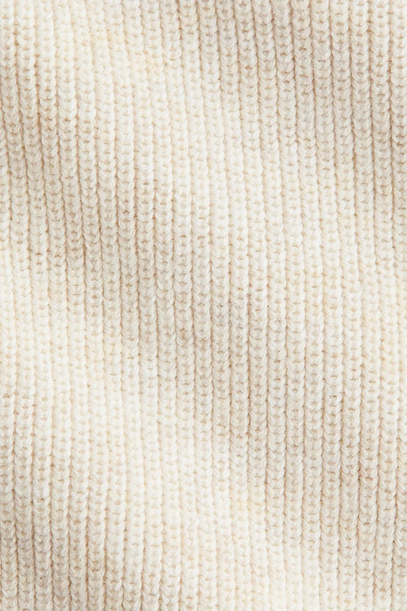 H&M Waffle-knit henley jumper