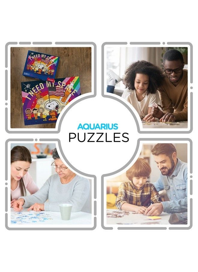 Aquarius Peanuts Snoopy In Space Puzzle (500 Piece Jigsaw Puzzle) Officially Licensed Peanuts Merchandise & Collectibles Glare Free Precision Fit 14 X 19 Inches  - Image 5