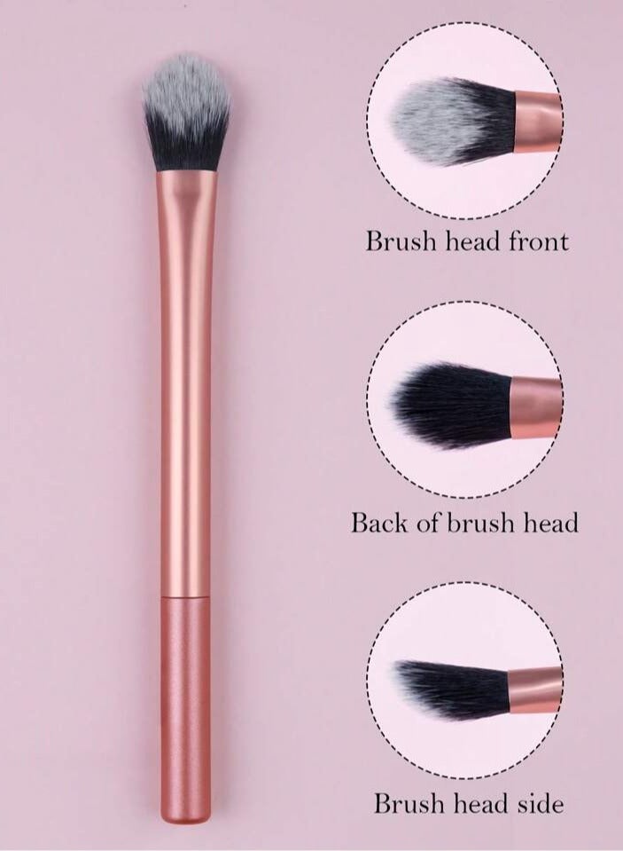 Powder Brush precisely distributes makeup on the cheekbones for a soft definition. And attractive - Image 2