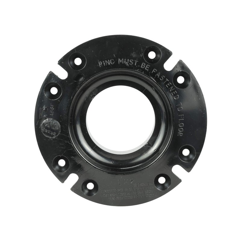 Danco Mobile Home Male Closet Flange Black 7-Inch X 3-1/4-Inch 1-Pack (41974) - Image 2