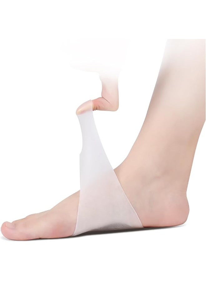 جوارب داعمة لقوس القدم مكونة من 4 قطع للنساء والرجال - حشوات داعمة لقوس القدم للقدم المسطحة، والتهاب اللفافة الأخمصية، وتخفيف آلام القدم - Image 4