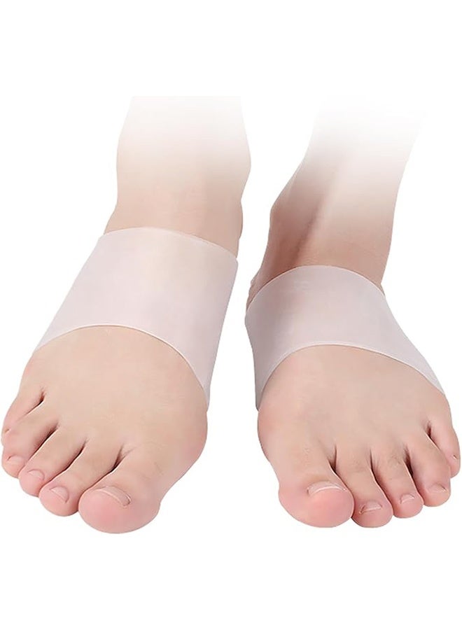 جوارب داعمة لقوس القدم مكونة من 4 قطع للنساء والرجال - حشوات داعمة لقوس القدم للقدم المسطحة، والتهاب اللفافة الأخمصية، وتخفيف آلام القدم - Image 5