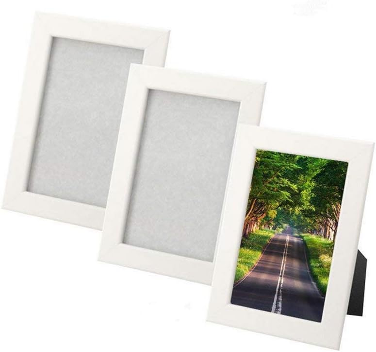 FISKBO Simple White Photo Frames Set of 3 - Image 1