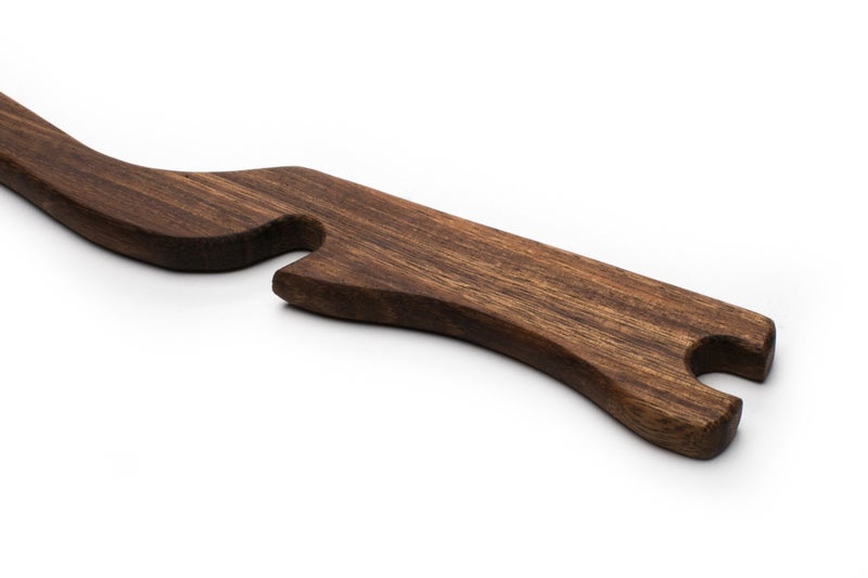 Ironwood Gourmet Ipswich Oven Rack Push/Pull, Acacia Wood Brown 0.5 x 1.5 x 13 inches - Image 3