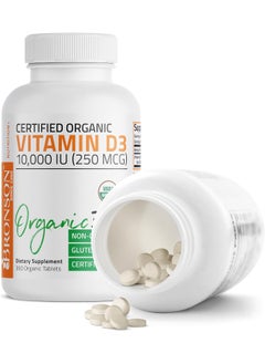 Bronson Vitamin D3 10,000 Iu Organic Vitamin D Supplement, Non-Gmo, 360 Tablets  - Image 5