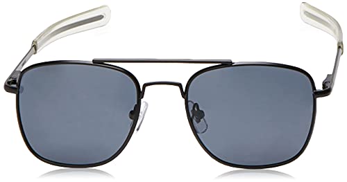CAMPCO HUMVEE Polarized Aviator Sunglasses for Men & Women – Gold Frame, Gray Lens, UV400 – Great for Driving, Fishing, Gifts - Image 2