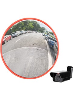 Lorex LR-A27 Traffic Safety Mirror - Parking Mirror 75 cm and LR-D12IR Deterrent Camera  - Image 1