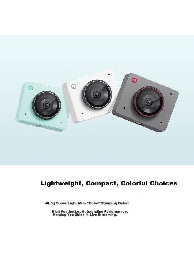 Obsbot X3 Ai-powered 4k Webcam With Beauty Mode For Professional Computer Camera With Ai Framing For Entertainment, Gaming, Live Shopping, Video Conferencing - White - Image 1