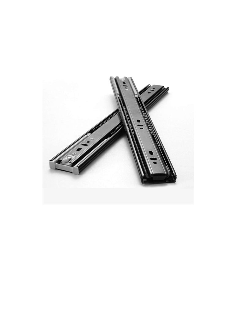 Soft Closing Steel Ball Bearing Drawer Slide Rail Runner (14 inch (35cm))  - Image 3