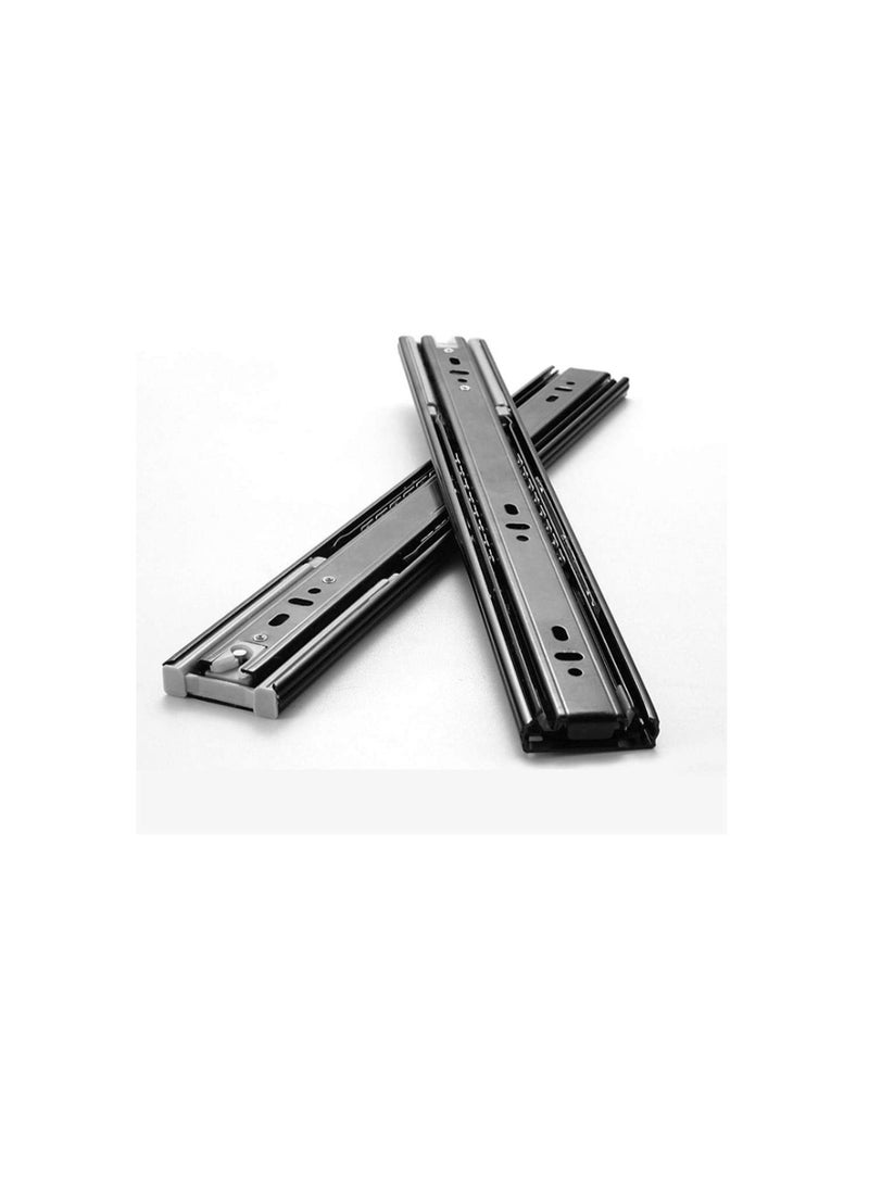 Soft Closing Steel Ball Bearing Drawer Slide Rail Runner (14 inch (35cm))  - Image 2