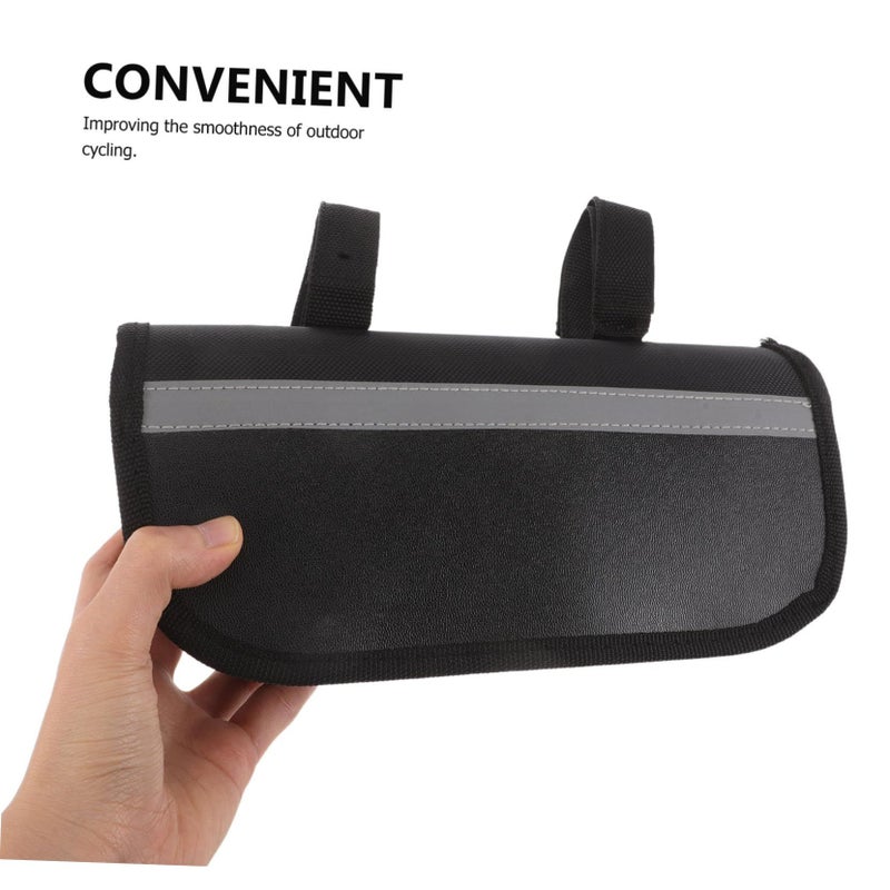 Compact Cycling Tool Bag Multifunction Outdoor Repair Pouch Organizer Black - Image 5