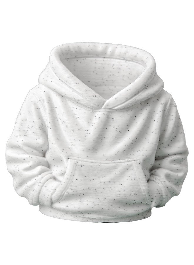 حامل أقلام على شكل هوديي، PLA، أبيض، لتزيين المكتب وتنظيم المستلزمات - Image 1