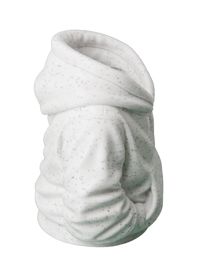 حامل أقلام على شكل هوديي، PLA، أبيض، لتزيين المكتب وتنظيم المستلزمات - Image 3