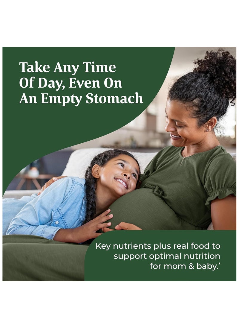 MegaFood - MegaFood Baby & Me 2 Prenatal Vitamin and Minerals - Vitamins for Women - with Folate (Folic Acid Natural Form), Choline, Iron, Iodine, and Vitamin C, Vitamin D and more - 120 Tabs (60 Servings) - Image 1
