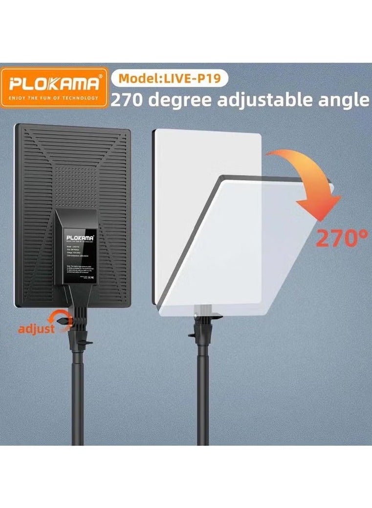 بلوكاما إضاءة احترافية مدمجة بتقنية LED P19 لمدوني الفيديو والمؤثرين - Image 4