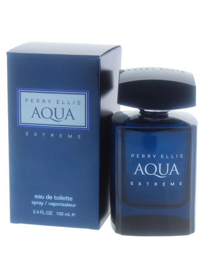 PERRY ELLIS أكوا إكستريم ماء تواليت بخاخ، 3.4 أونصة - Image 3