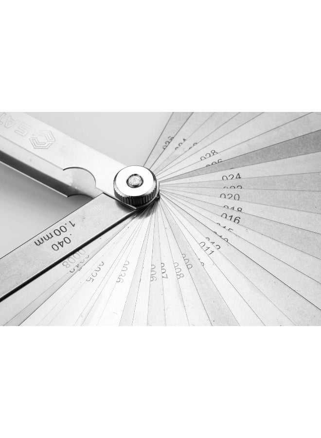 Sata Sata 32-Piece Feeler Gauge Set, 0.0008-0.040In (0.02-1.00Mm) - St09407Sj - Image 4