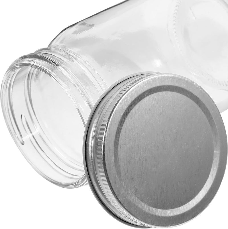 Matte anti slip finish Glass Mason Jars 380ml with Lids, Small Glass Containers for Kitchen Storage, Honey Jam Canning and Food Preservation, 4pcs Set Diverse use resistant crafted quality Standard fit Odor free color Classic modern blend design Varied available picks Long use oriented quality Salt mist resistant Local supply chain stock Long term heavy use compatible Water rust proof Multi-market matching options Classic trendy design picks Scratch resistant Trendy natural assorted colors Strategic warehouse site Light sturdy raw material Wide range compatible material All space matching look High precision lightweight material Multi-color available build Reliable local delivery service Quick use-switch compatible build Anti slip Quick available purchase options - Image 3