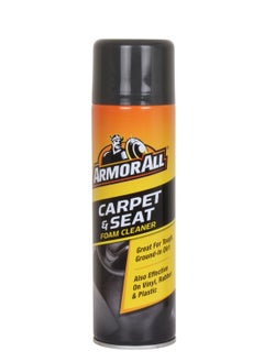 ARMOR ALL Car Carpet And Seat Foam Cleaner, Dirt, Grease, And Grime Remover, Car Care Foaming Cleaner, 500Ml  - Image 1