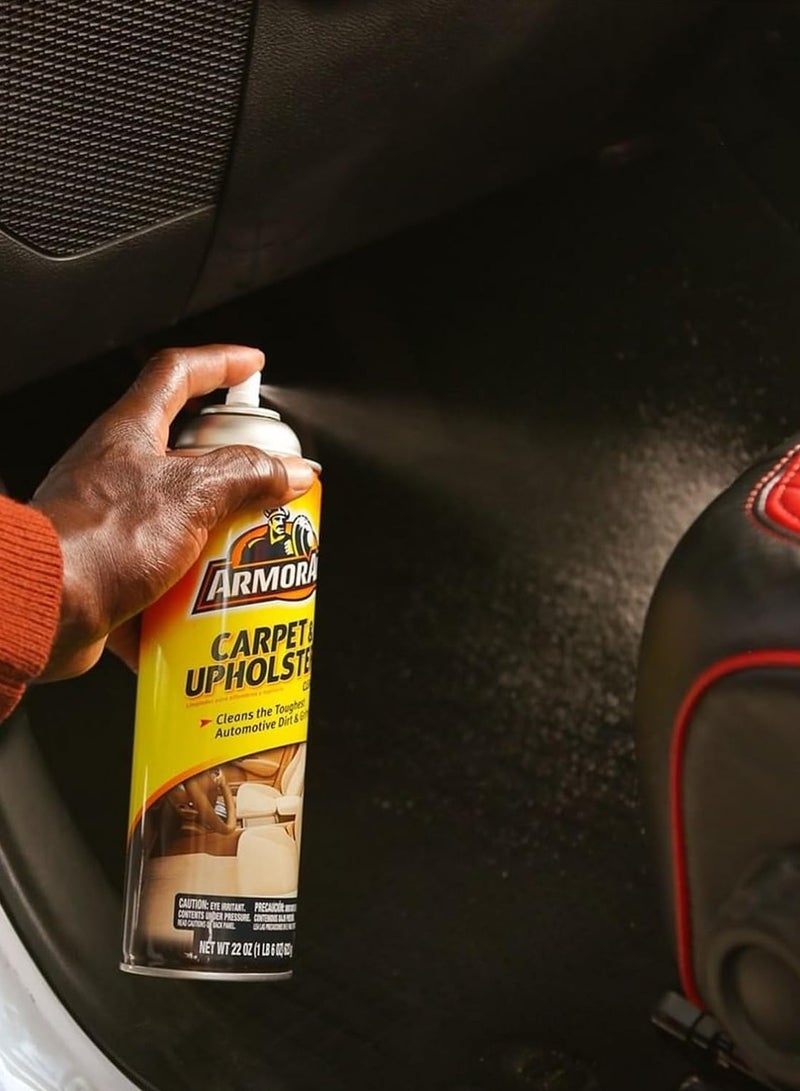 أرمور أول منظف ​​رغوي لسجاد ومقاعد السيارة، مزيل للأوساخ والشحوم والأتربة، منظف رغوي للعناية بالسيارة، 500 مل - Image 4