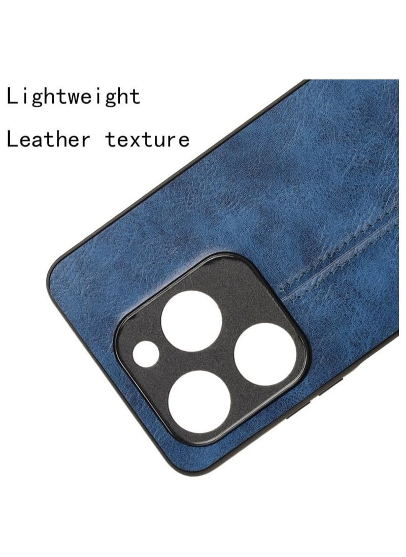 General - Compatible with Infinix Smart 8 X6525 Case, Retro PU Leather Ultra Slim Shockproof Back Bumper Protective Case Cover for Infinix Smart 8 Phone Case - Image 1