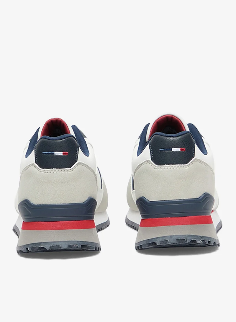 U.S. Polo Assn. White Men's Casual Lace-Up Sneakers, Lightweight Shoes for Everyday Wear for Men | Best Price UAE