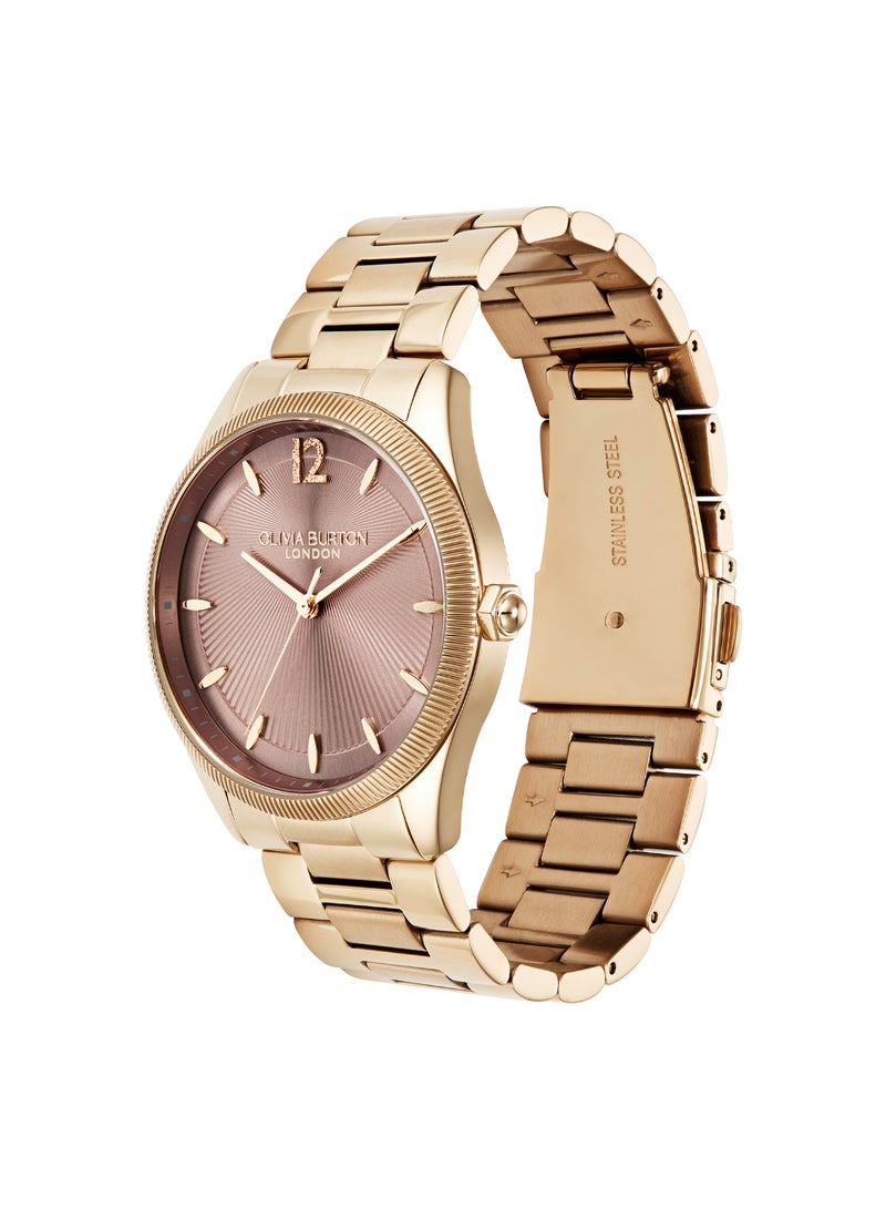 OLIVIA BURTON ROUND ANALOG WOMEN'S MELLOW ROSE CASE WATCH - 24000179 - Image 2