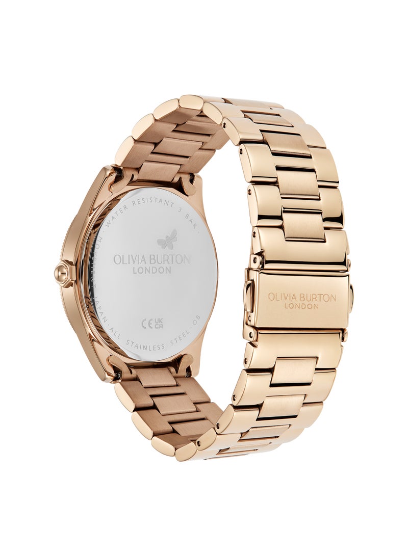 OLIVIA BURTON ROUND ANALOG WOMEN'S MELLOW ROSE CASE WATCH - 24000179 - Image 5