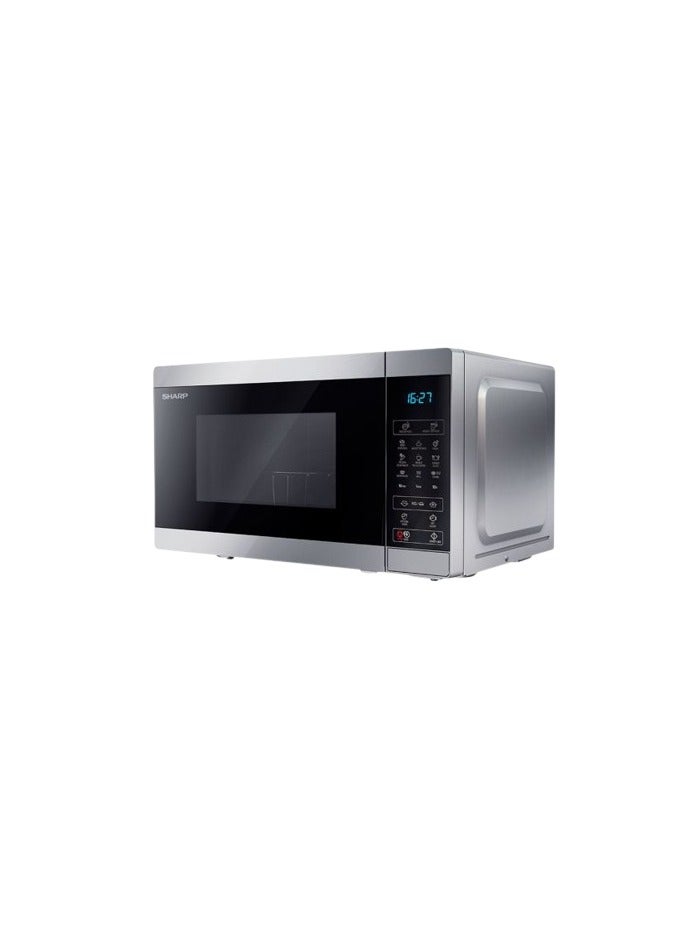 ميكروويف جريل شارب، 25 لتر 900 واط 8 قوائم، R-250MGR-SL2 - فضي