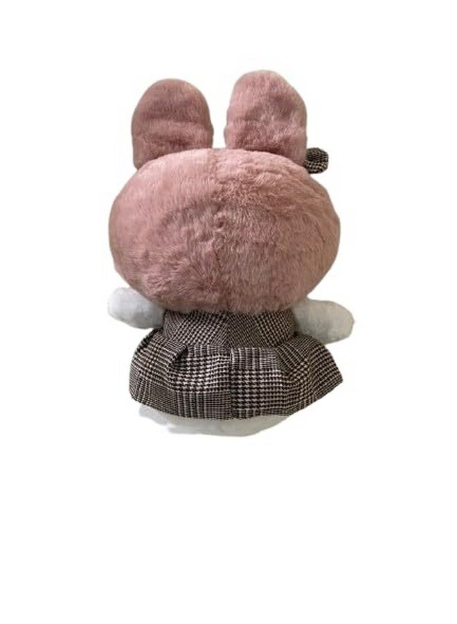 سكوبا لعبة سكوبا القطيفة الناعمة من الرسوم المتحركة كاواي ماي ميلودي، صغيرة 25 سم، وردية وسوداء، عبوة من قطعة واحدة - Image 3