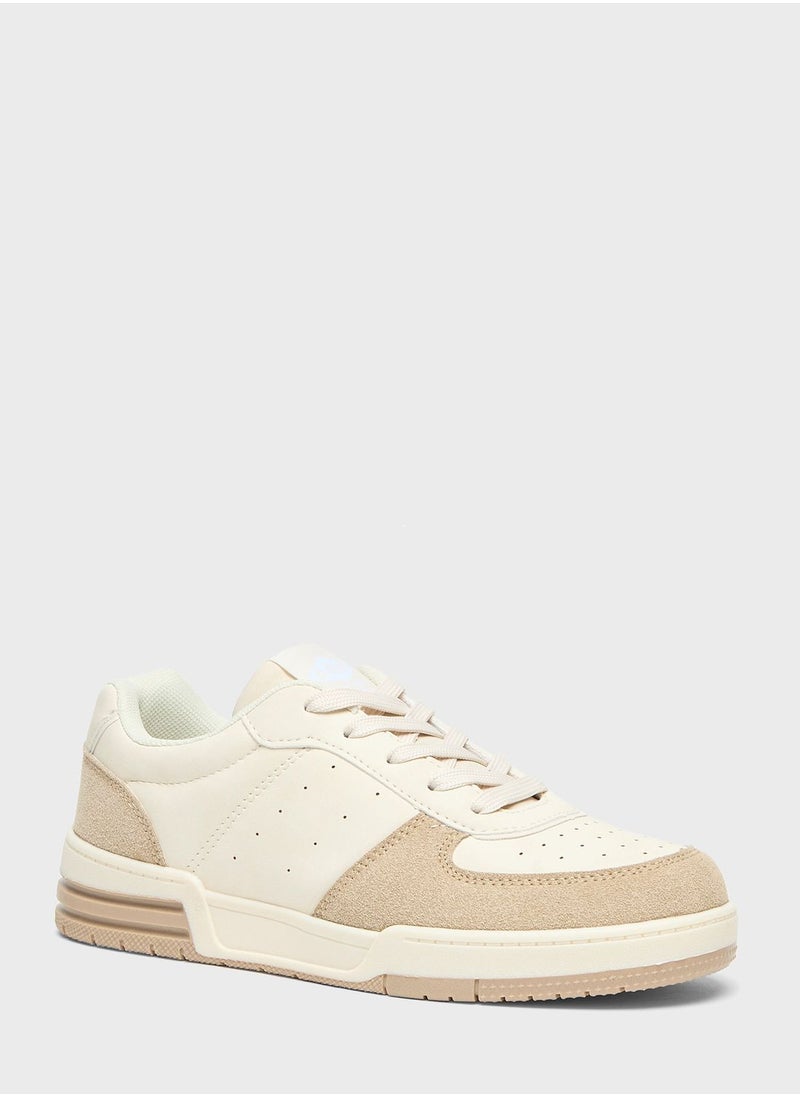Lee Cooper - Lace Up Low Top Sneakers - Image 1