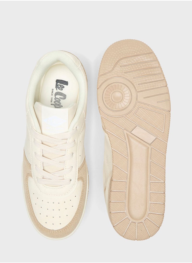 Lee Cooper - Lace Up Low Top Sneakers - Image 1