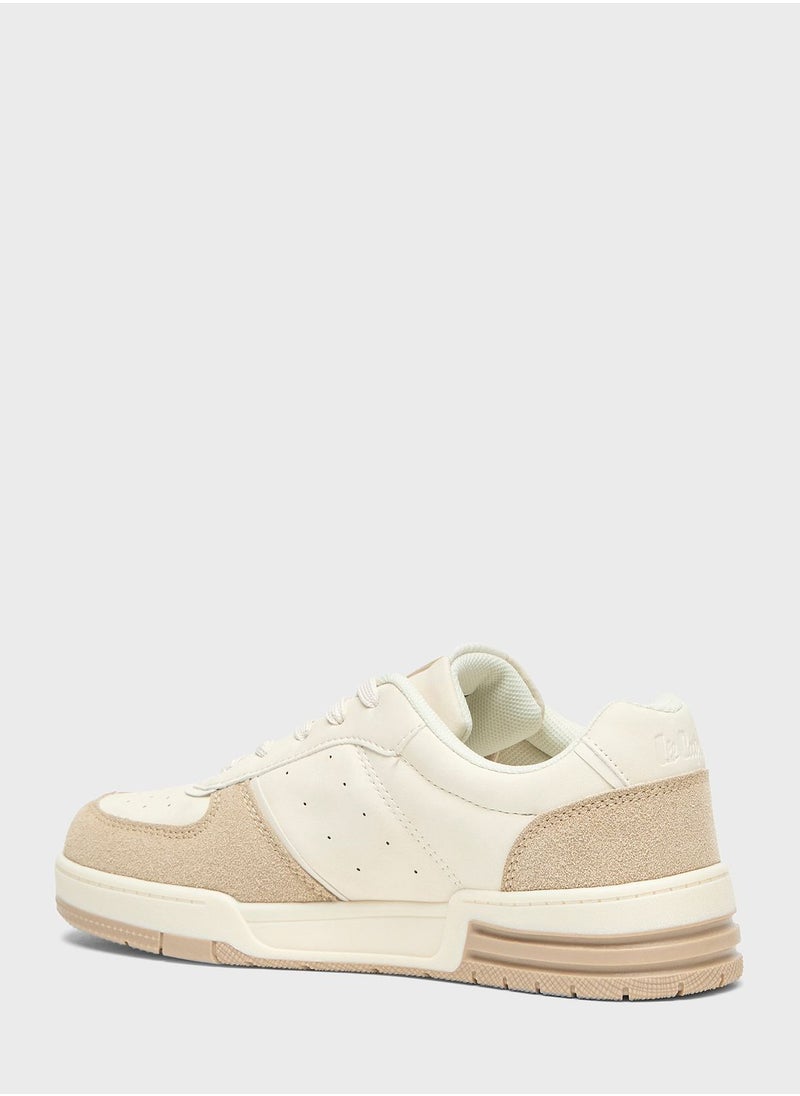 Lee Cooper - Lace Up Low Top Sneakers - Image 1