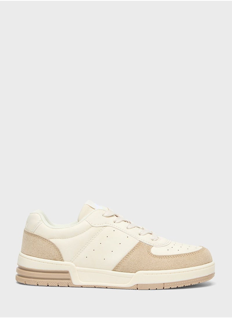Lee Cooper - Lace Up Low Top Sneakers - Image 1