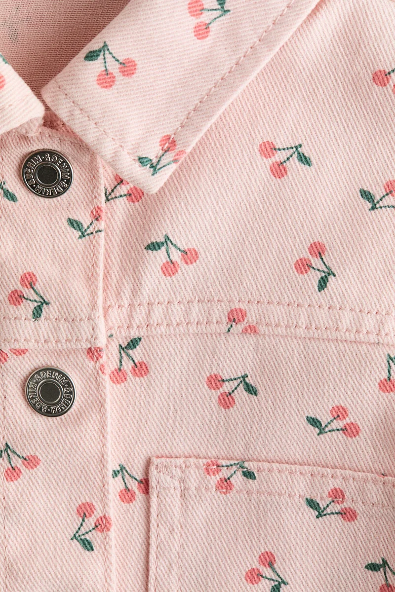 H&M Printed twill jacket