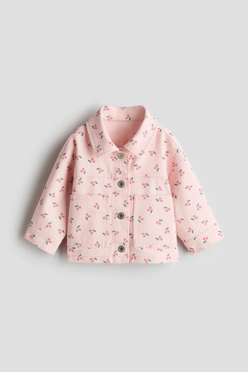 H&M Printed twill jacket