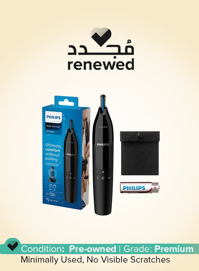 Philips Renewed - Philips Nose Trimmer Series 1000 NT1650 - Black black - Image 1