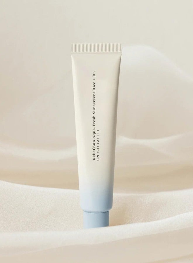 6 جلود كريم واقي من الشمس كوري، واقي شمس ريليف صن بعامل حماية SPF50+، PA++++، كريم كوري بالأرز والبروبيوتيك | مناسب لجميع أنواع البشرة | حماية من الأشعة فوق البنفسجية (50 مل) - Image 2