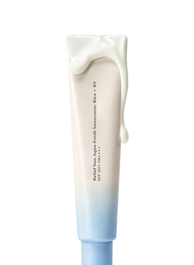 6 جلود كريم واقي من الشمس كوري، واقي شمس ريليف صن بعامل حماية SPF50+، PA++++، كريم كوري بالأرز والبروبيوتيك | مناسب لجميع أنواع البشرة | حماية من الأشعة فوق البنفسجية (50 مل) - Image 1