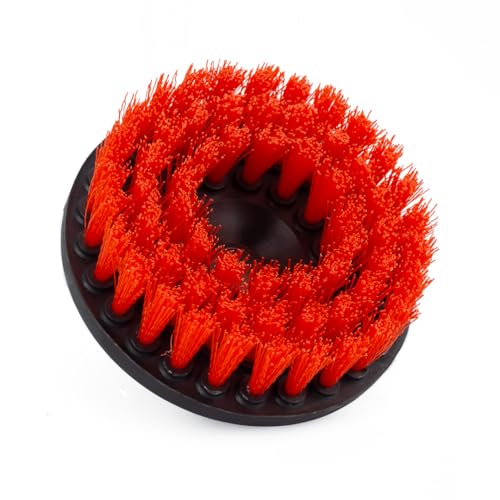 Maxshine M8 Medium-Duty Upholstery Carpet Brush with Drill Attachment - Removes and Scrubs Grime, Stains, and Spots from All Types of Upholstery and Carpets in Leather and Fabric (5") - Image 2