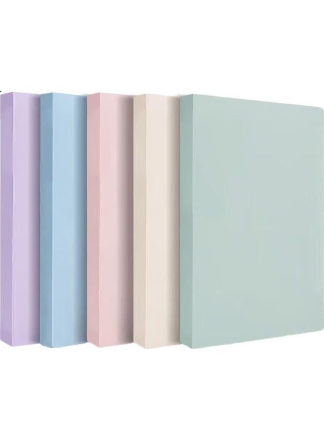 Deli A4/80-Page Morandi Color Document Folder, Certificate Collection Folder, Prenatal Checkup Report Organizer, Pregnancy Checkup Organizer, Sheet Music Folder 72675, Random Color - Image 2