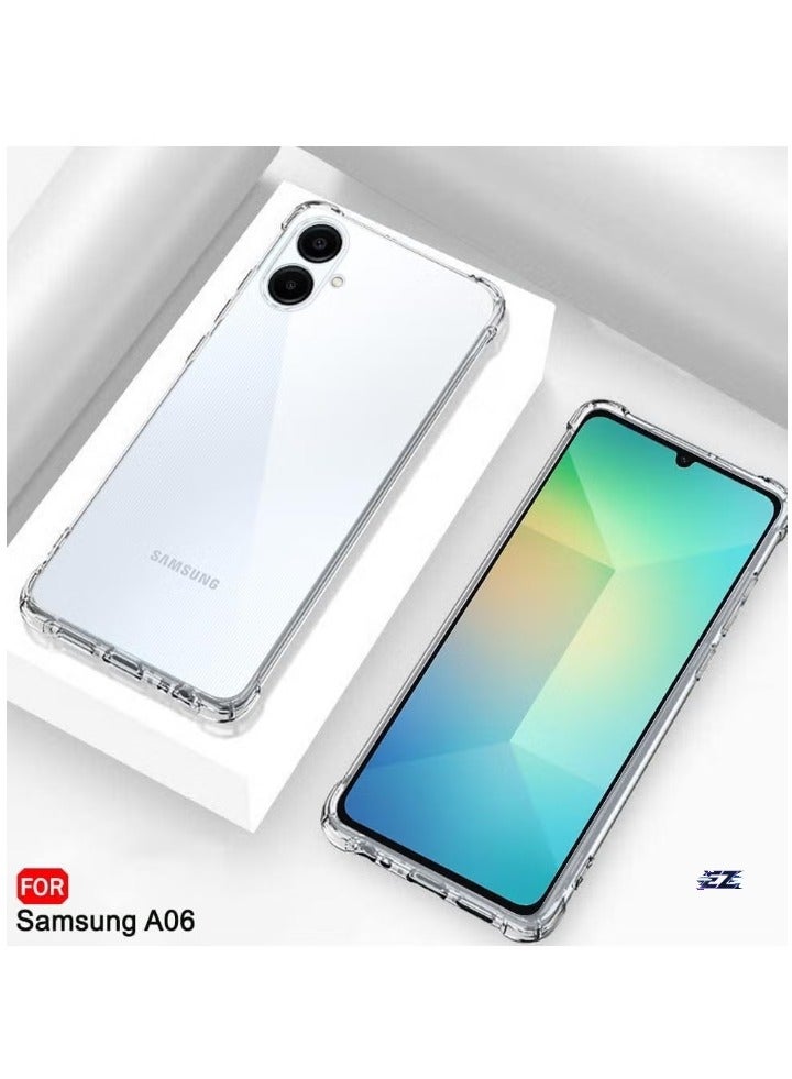 ELTRAZONE Samsung Galaxy A06 Case – Transparent Soft Flexible TPU Bumper, Anti-Drop Shockproof Protective Cover for Samsung Galaxy A06Samsung Galaxy A06 Case – Transparent Soft Flexible TPU Bumper, Anti-Drop Shockproof Protective Cover for Samsung Galaxy A06 - Image 2